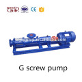 Heavy oil transport single screw pump mud pump